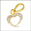 Romantic Heart - Diamond Pendent P674 - Click here to View more details about this Product